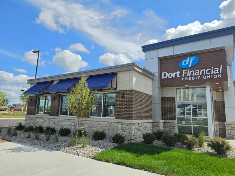 Dort Financial Credit Union Commerce Township Member Center exterior